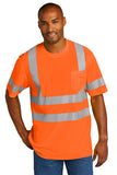 CornerStone® ANSI 107 Class 3 Mesh Tee - Safety Orange