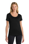 Nike Women's Dri-FIT Cotton/Poly Scoop Neck Tee