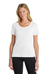 Nike Women's Dri-FIT Cotton/Poly Scoop Neck Tee