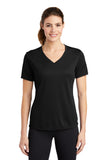 Sport-Tek® Women's PosiCharge® RacerMesh® V-Neck Tee