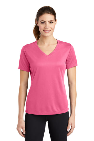 Sport-Tek® Women's PosiCharge® RacerMesh® V-Neck Tee