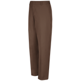 Men's Elastic Insert Work Pant - Brown